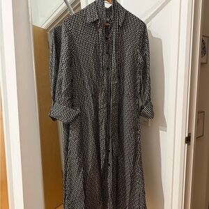 COS Monochrome Geometric Blouse